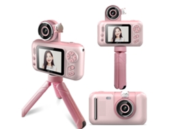 Cámara Digital Portátil Para Niños De 1080p Con Pantalla Hd De 2,4 Pulgadas - Rosa SUNNY SPACES