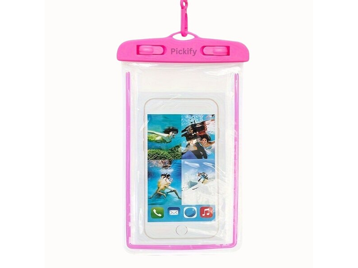 Bolsa para teléfono móvil fluorescente Vayotoy, impermeable y a prueba de polvo