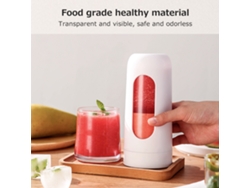 Minibatidora Portátil Inalámbrica Usb De 300 Ml, Multifuncional, Con Batería Recargable Y Cuchillas De Acero Inoxidable 304.