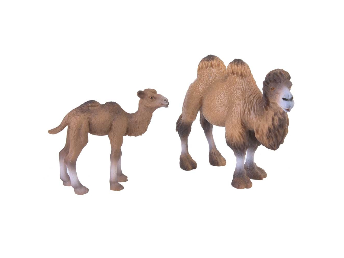 2pcs Figuritas De Camello Miniatura Modelo Animal Decoración Hogar Juguetes Educativos Para Niños