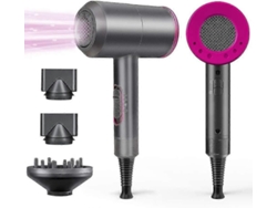 Secador De Cabelo Profissional De 1800 W Com Difusor E Condicionamento Iônico - Secador De Cabelo Potente E Rápido, Com Motor Ac.