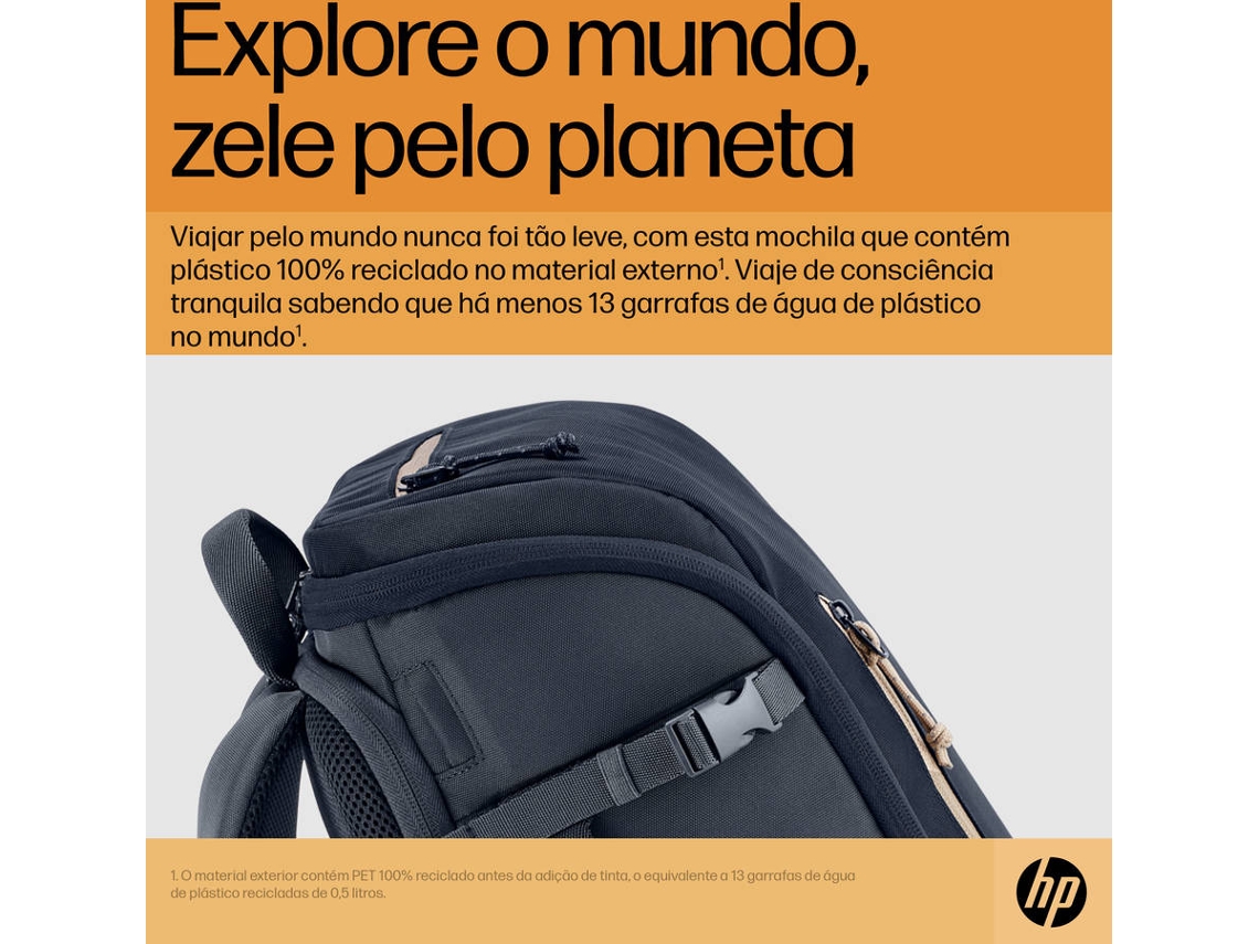 Mochila HP Travel 25L Azul