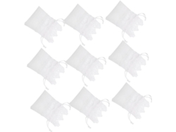 Nuobesty De 20 Bolsas Organizadoras De Tecido Para Viagem E Casamento Com Decorações De Natal
