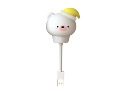 Mini lámpara LED USB flexible 2026 para la noche, la alimentación del bebé y la lectura portátil.