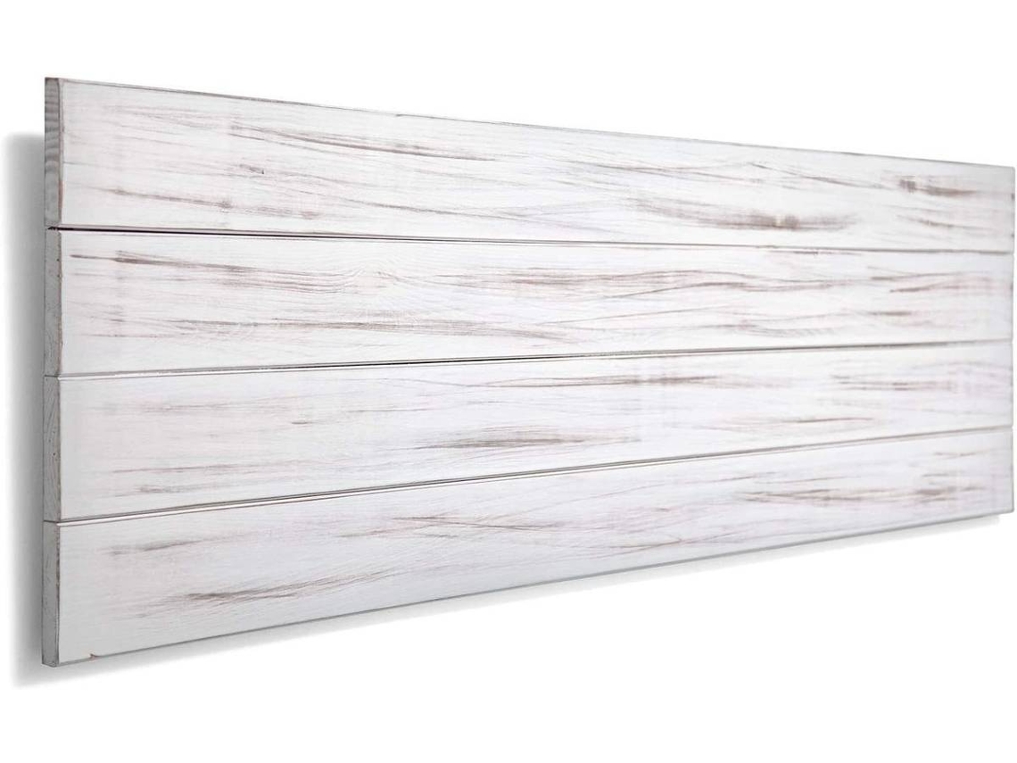 Cabecero de Cama PEJECAR Oslo (Blanco - Madera de Piño - 45x110x3 cm)