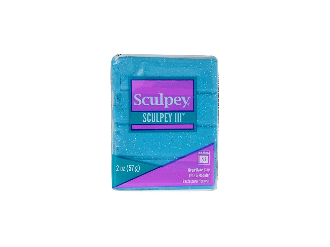 Arcilla polimérica Sculpey 57 g - brillo azul