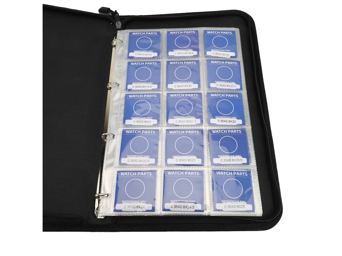 Kit De 135 Juntas Tóricas De Goma, 45 Tamaños, Juntas Impermeables Para Tapas De Relojes, Color Blanco.
