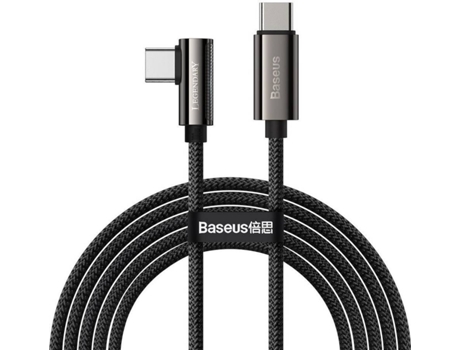 Cable BASEUS Catcs-A01 (USB - USB - 2 m - Negro)