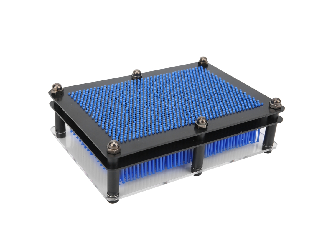 2026-juguete De Arte De Clavos 3d Clone Pin Sculpture Board Para Niños Adultos Regalo De Cumpleaños Azul M