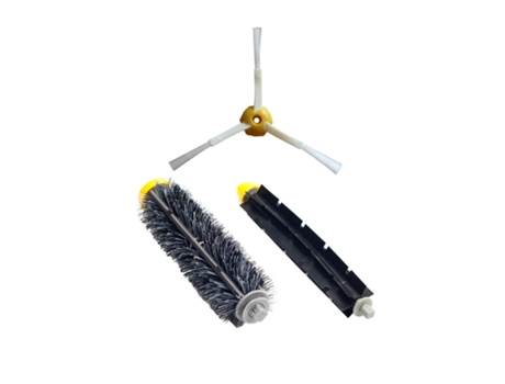 Cepillo de cerdas de pelo negro para Irobot Roomba 600 700 Series 760 770 780 790 620 610 650 piezas de Robot aspirador mascota