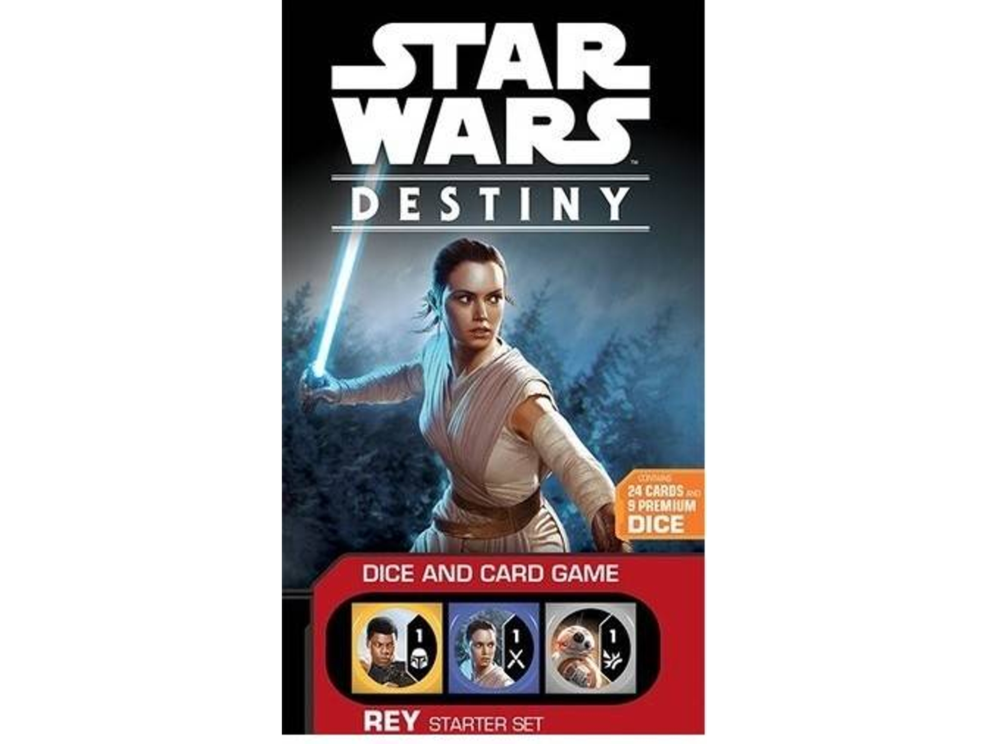 Juego de Cartas FANTASY FLIGHT Destiny  Star Wars: Awakenings Rey Starter Set (Inglés - Edad Mínima: 13)