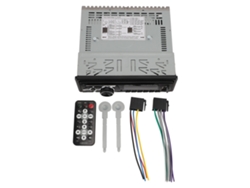 Aparelho De Som Para Carro Single Din Com Bluetooth Usb Cd Dvd Fm Radio Chamadas Handsfree Aux