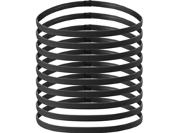 9 Diademas Deportivas Elásticas Antideslizantes Gruesas Con Agarre De Silicona Para Yoga Y Ejercicio.