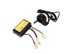 Kit De Control De Velocidad Para Motor De 12 V Cc Y 250 W Con Acelerador Para Motocicleta Eléctrica, Scooter Y Triciclo.
