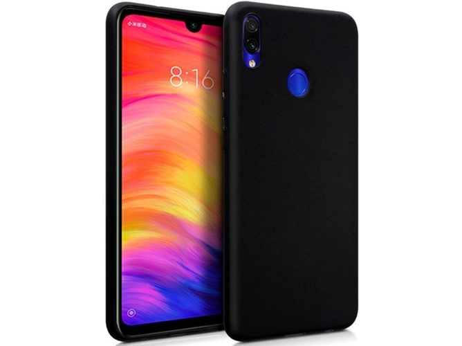Carcasa Xiaomi Redmi Note 7, Note 7 Pro COOL Silicona Negro