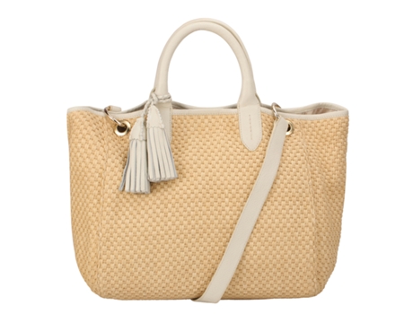 Bolsa de Hombro de Mujer HOUSE OF SILVIANO Julio Silviano Beige (Talla Única)