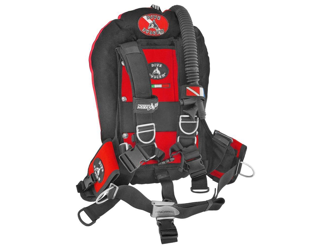 Colete Tekky Vermelho Ldive System