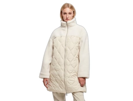 Abrigo para Mujer URBAN CLASSICS (5xl - Blanco)