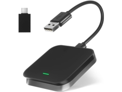 Adaptador 2 En 1 Con Cable/inalámbrico Para Carplay Y Android Auto Mini