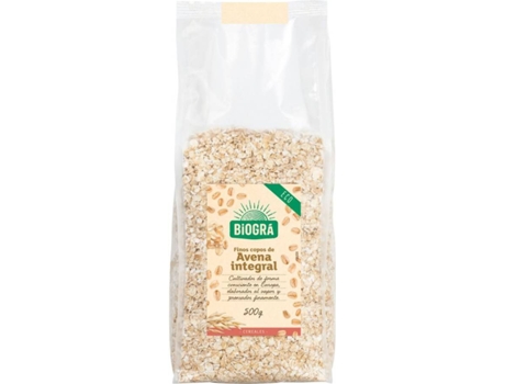 Copos de Avena Finos Eco BIOGRÁ (500 g)