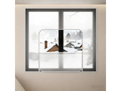 Lámina De Sellado Para Ventanas, Kit Aislamiento Térmico Interior Invierno, Alta Durabilidad, Apto La Mayor...