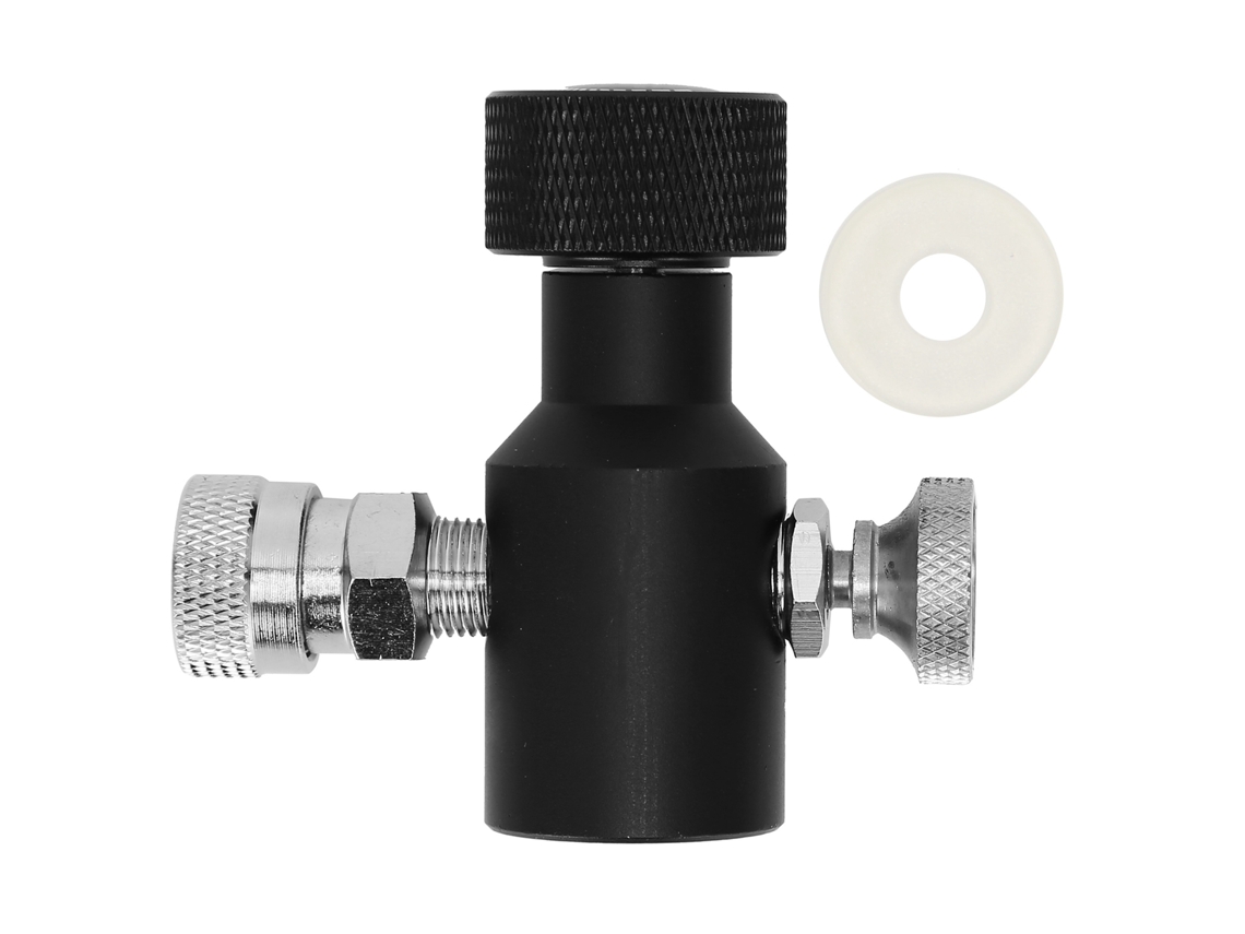 Adaptador De Recarga De Co2 Para Dispensador De Refrescos Con Conexión Rápida (hembra) De 8 Mm
