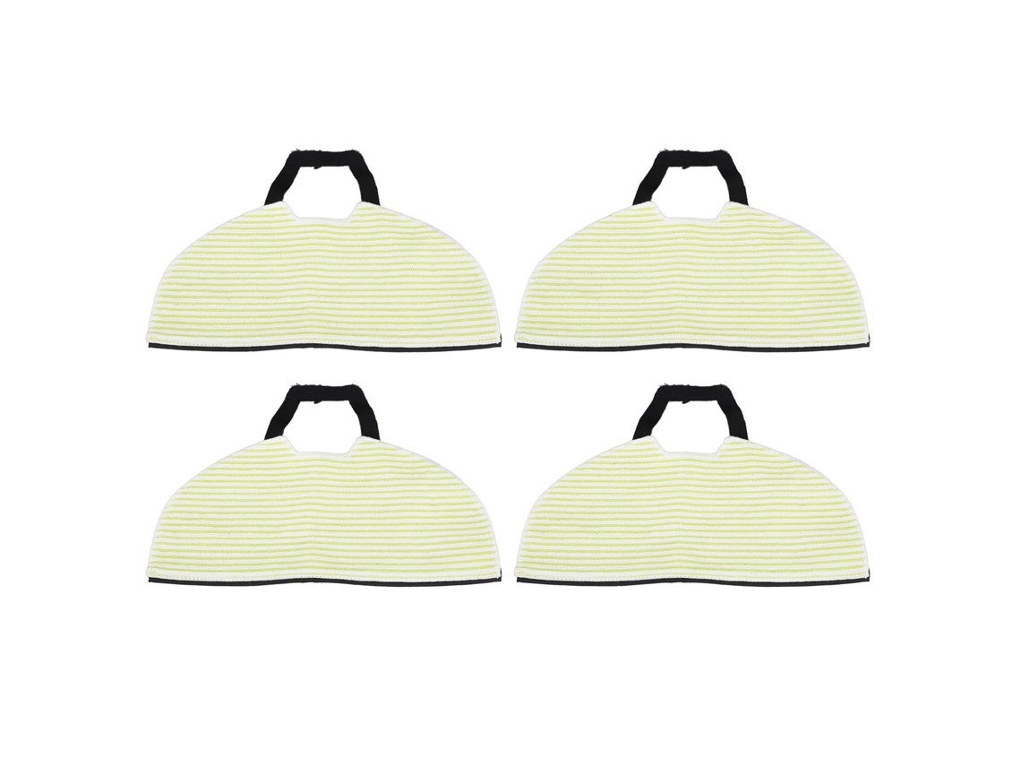 4 Paños Absorbentes Reutilizables Para Aspiradora Shark Rv2410wd Rv2610wd
