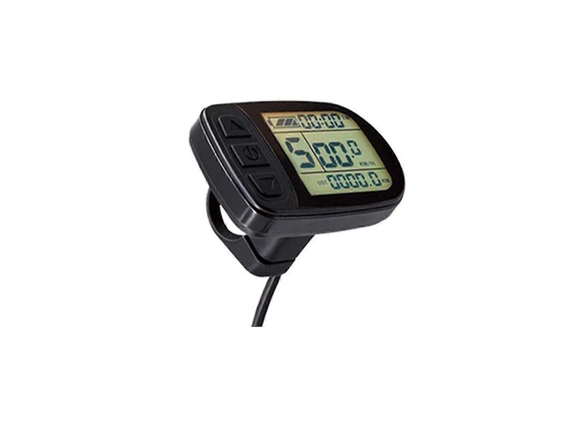 Display Kt-lcd5 Para Bicicleta Eléctrica 24v 36v 48v 5 Pin Impermeable Con Control De Velocidad Y Estado De Batería