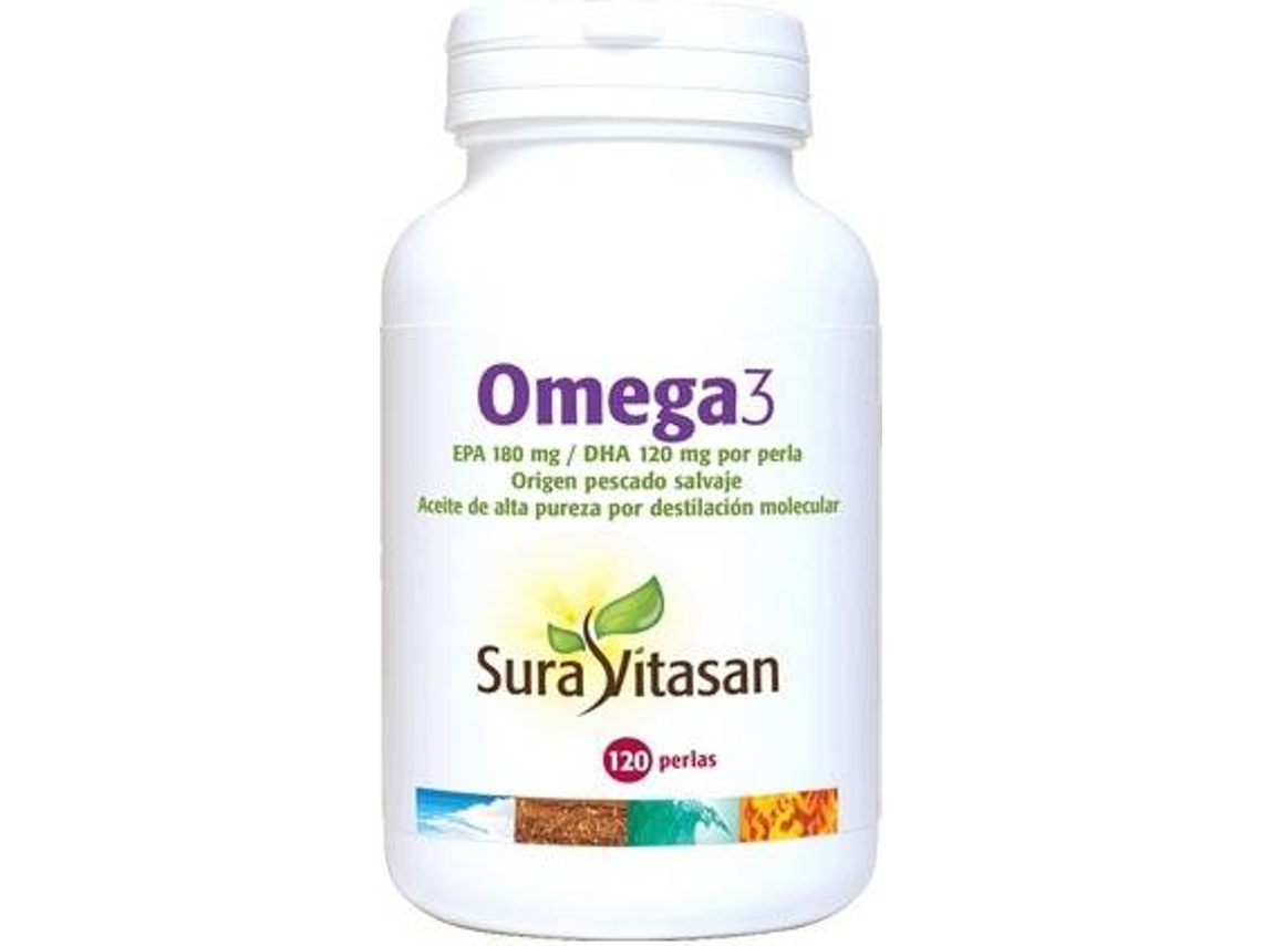 Complemento Alimentar SURA VITASAN Omega 3 1200 Mg 120