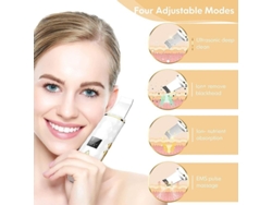 Espátula Exfoliante Facial, Removedor De Puntos Negros Con Pantalla Lcd, Limpiador De Poros, Herramienta De Lifting Facial Con Carga Usb, Multifuncional.