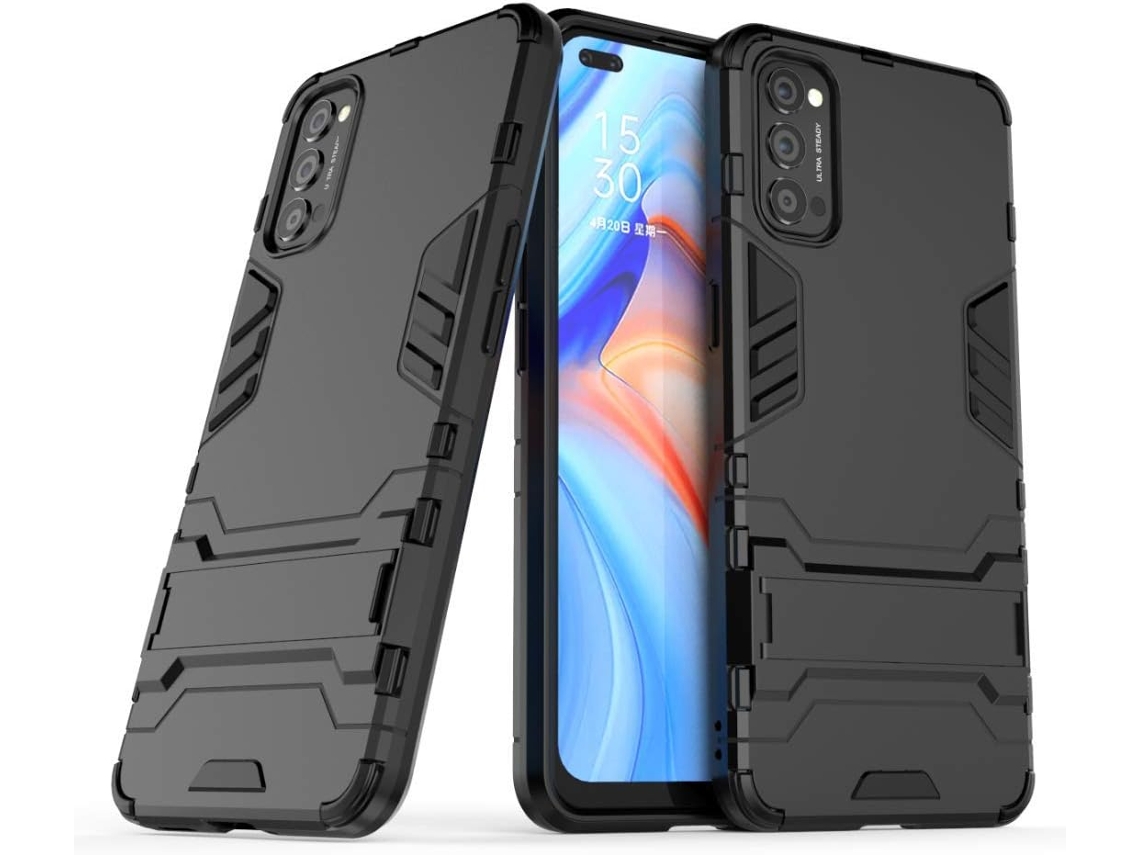 Protector de Pantalla Protetora Armadura Híbrida para Oppo Reno 4 4G HONGWE.