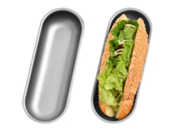 2026da-molde Para Panes De Salchicha De Acero Carbónico Antiadherente 7 Pulgadas Paquete De 2 Horno Seguro