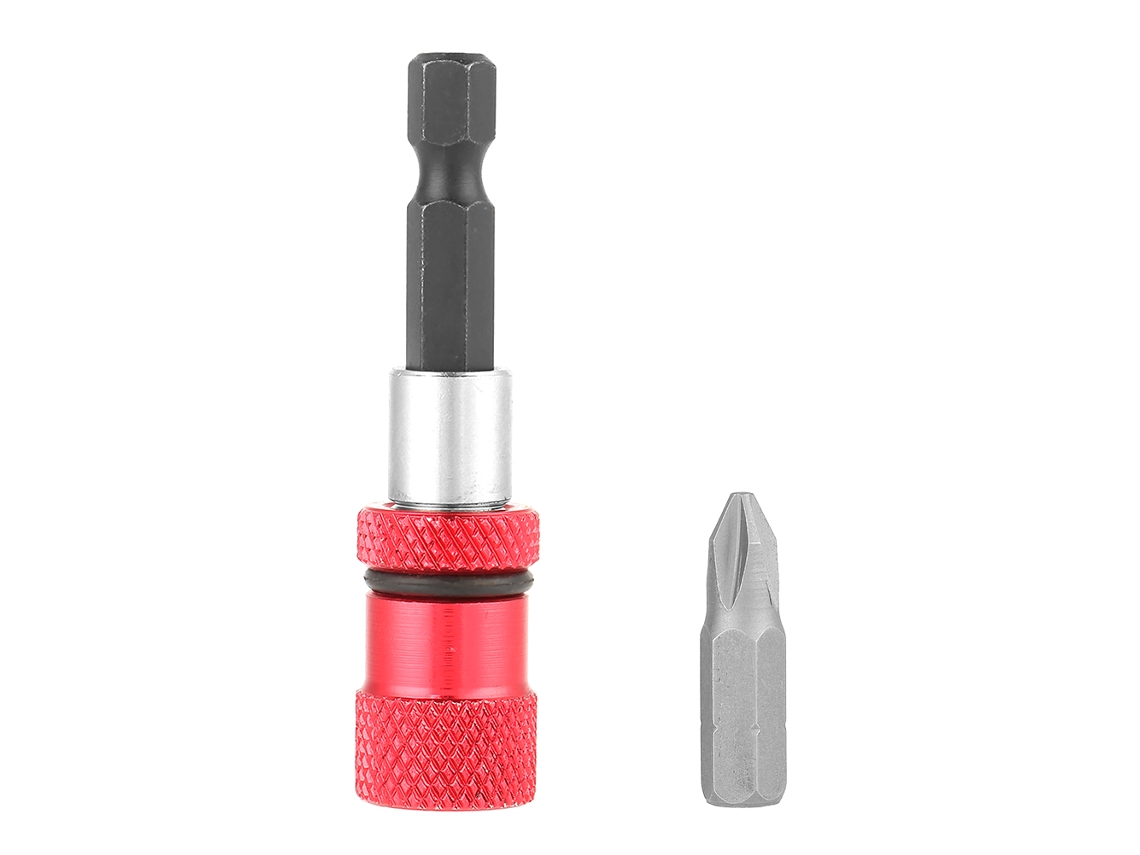 Barra De Extensión Magnética Para Puntas Con Mango Hexagonal De 1/4 De Pulgada Para Destornillador Eléctrico.