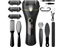 Kit De Pedicura Eléctrico 16 En 1, Raspador De Piel Muerta Para El Cuidado De Los Pies, Recargable E Impermeable.