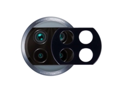 Protector Cámara Metalizado Negro Para Xiaomi Mi 10t Lite