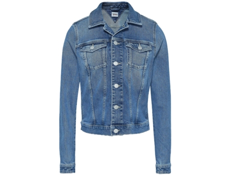 Chaqueta de Mujer TOMMY JEANS Vivanneslim Trckr Jkt Azul (XS)