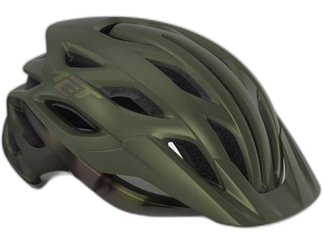 Casco de bicicleta de montaña MET Veleno (Talla: L - Verde)