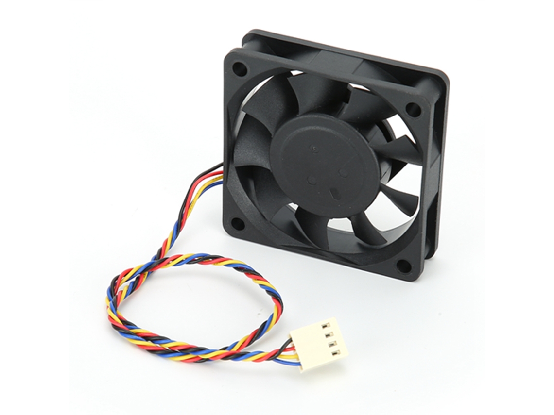 Ventilador De Refrigeración De 6cm, 12v, 0,36a, 5400rpm, Bajo Ruido Para Cpu De Ordenador, Color Conforme Imagen Luz Dourada