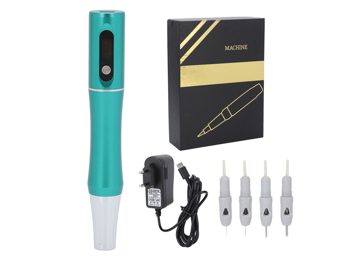 Máquina Profesional De Microblading De Aluminio Para Tatuaje De Cejas, Labios Y Delineado De Ojos.