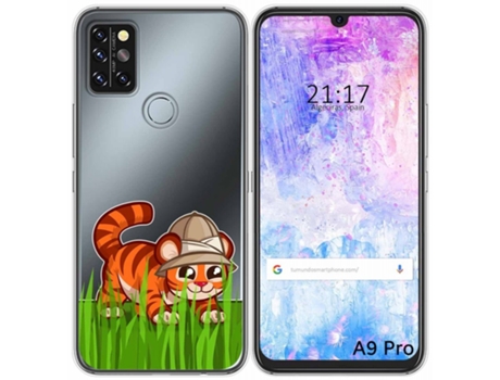 Carcasa Umidigi A9 Pro TUMUNDOSMARTPHONE Dibujos Transparente Multicolor