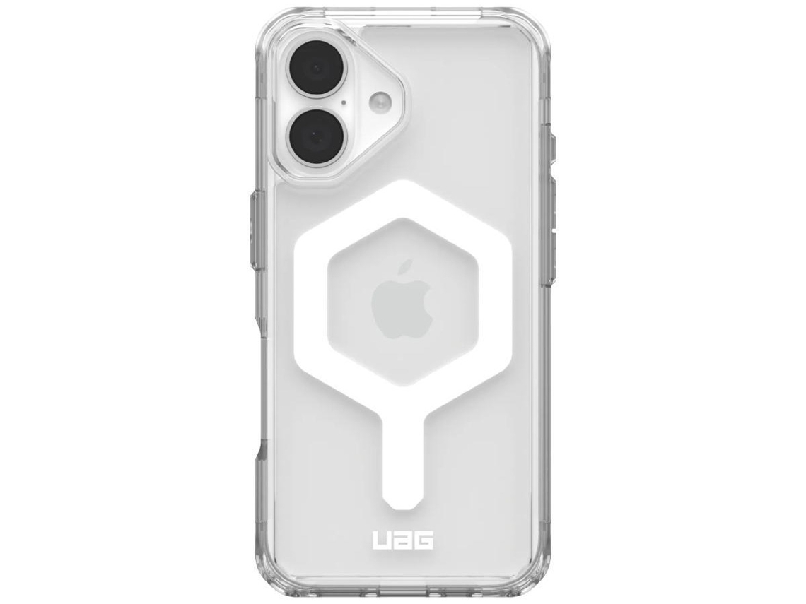 Funda UAG iPhone 16 Plyo MagSafe (Ice/Blanco)