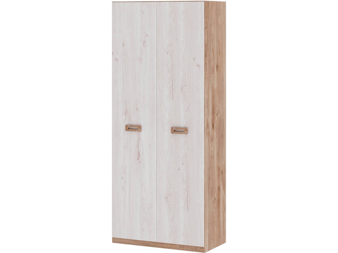 Armario MUEBLAM Roble Artic Melamina (99x232x50 cm)