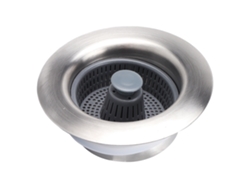 Desagüe De Fregadero 3 En 1 De Acero Inoxidable Antirretorno Con Filtro Y Tapón Para Cocina.