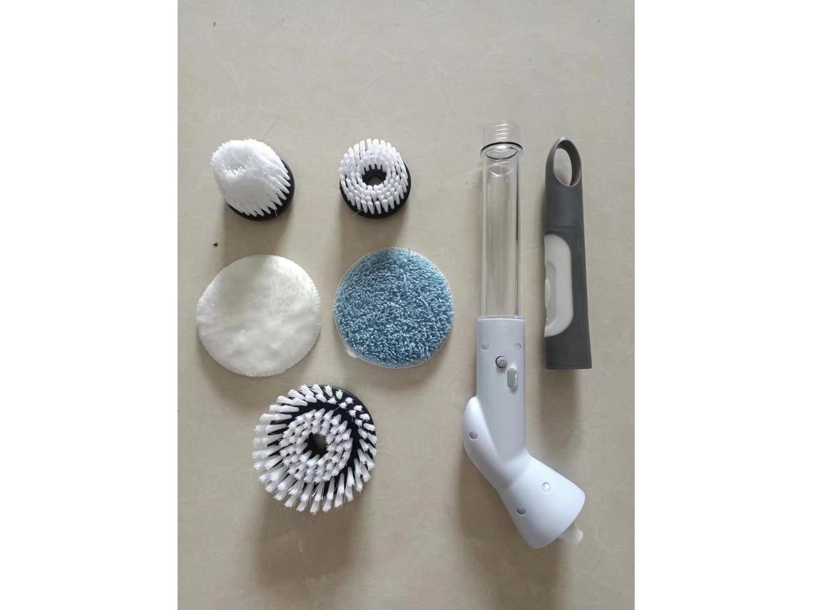 Escova De Limpeza 5 Em 1 - Branco Padrão, Com 5 Cabeças De Escova