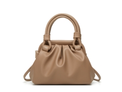 Bolso De Hombro Plisado De Pu Para Mujer Con Gran Capacidad, Estilo Casual Para Uso Diario.