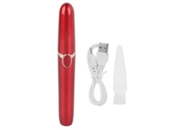 2026-afeitadora Eléctrica Para Cejas Usb Sem Dor Depiladora Facial Máquina Para Mulher Vermelha
