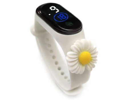 Smartwatch Relojes de dibujos animados para niño y niña, pantalla táctil Digital Led, pantalla luminosa, deportes, natación, reloj impermeable