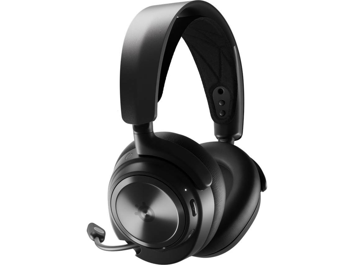 Auriculares Gaming STEELSERIES Arctis Nova Pro Wireless (Over Ear - Micrófono - ANC - Negro)