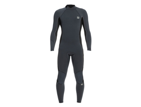 Terno de Neoprene Manga Longa com Zíper Nas Costas 302 Absolute Preto Mbillabong
