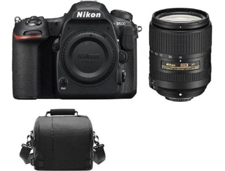 Kit Cámara Réflex NIKON D500 + AF-S 18-300mm F3.5-6.3G ED VR + Funda para cámara